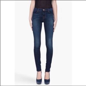 J Brand Super Veruca Medium Wash Skinny Jeans Size 27 In Style
